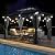 GAOMON 10x13ft Hardtop Gazebo, Outdoor Polycarbonate Double Roof Canopy, Aluminum Frame Permanent Garden Tent with Curtains and Netting for Patio, Lawns (Gray)