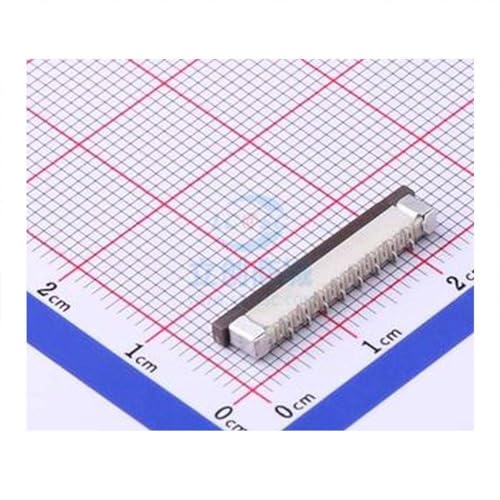 5 Pcs 1mm Pins Number: 16 Drawer Type Single Side Contact/Vertical FFC/FPC Connector SMD, P=1mm 1mm F1003A-ZV-16-25T-R