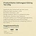 YUANSHENG Dahongpao Oolong Tea, Fujian Wuyi Rock Oolong Tea Loose Leaf with Nectar Aroma, Dark and Moist, Natural High Mountain Chinese Tea Dahongpao Big Red Robe 3.53Oz (100g) 特级大红袍 乌龙茶 中国功夫岩茶