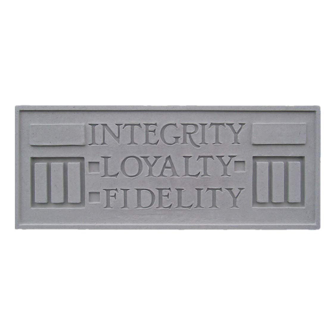Frank Lloyd Wright Store - Larkin Plaque - Integrity Loyalty Fidelity Plaque