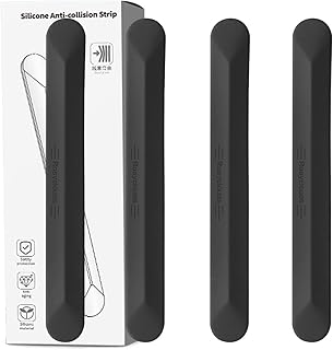 muekzu 4PCS Black Silicone Door Edge Guard Molding – Crash and Scratch Protection
