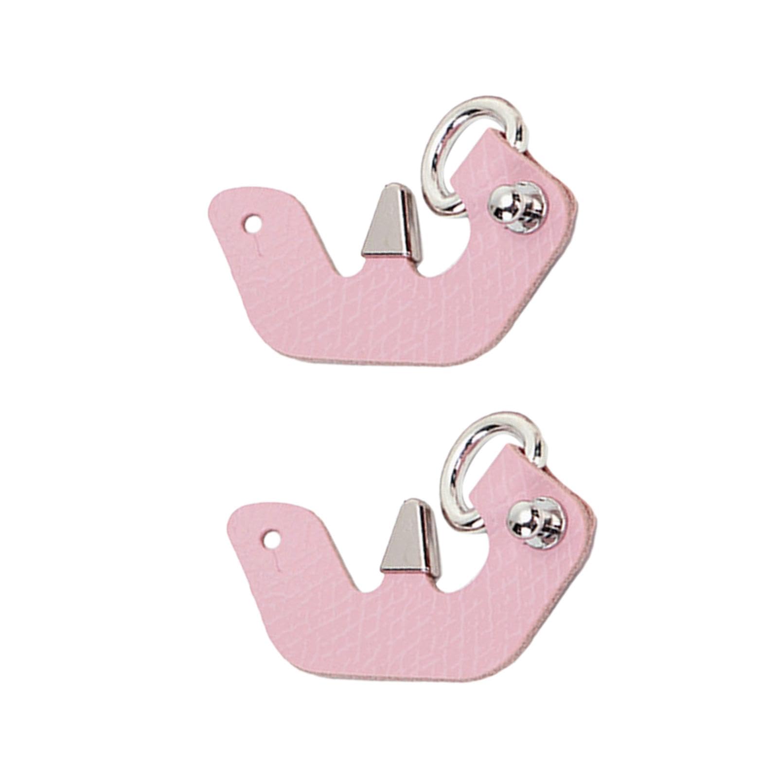 Crossbody Conversion Hang Buckle Classic PU Leather for Tote Briefcase Purse Light Pink-image-23