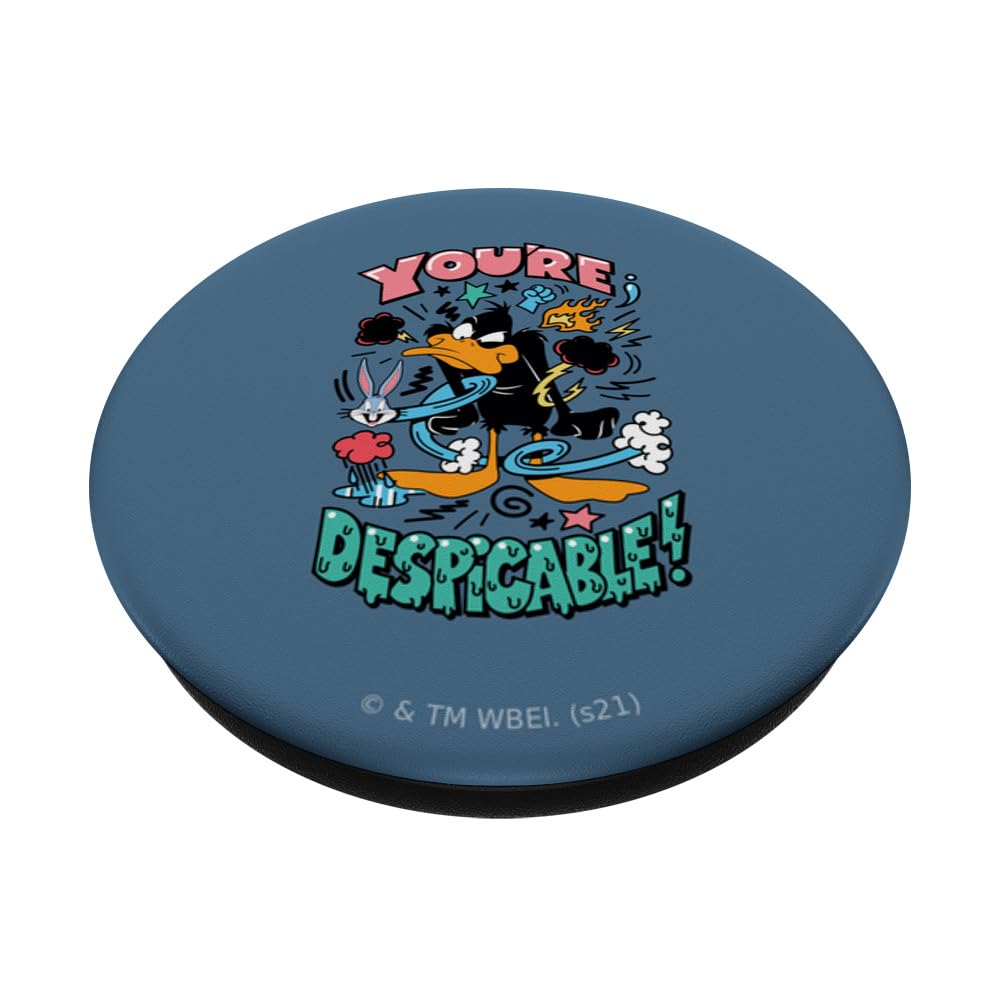 Looney Tunes Daffy Duck You're Despicable PopSockets PopGrip Intercambiabile