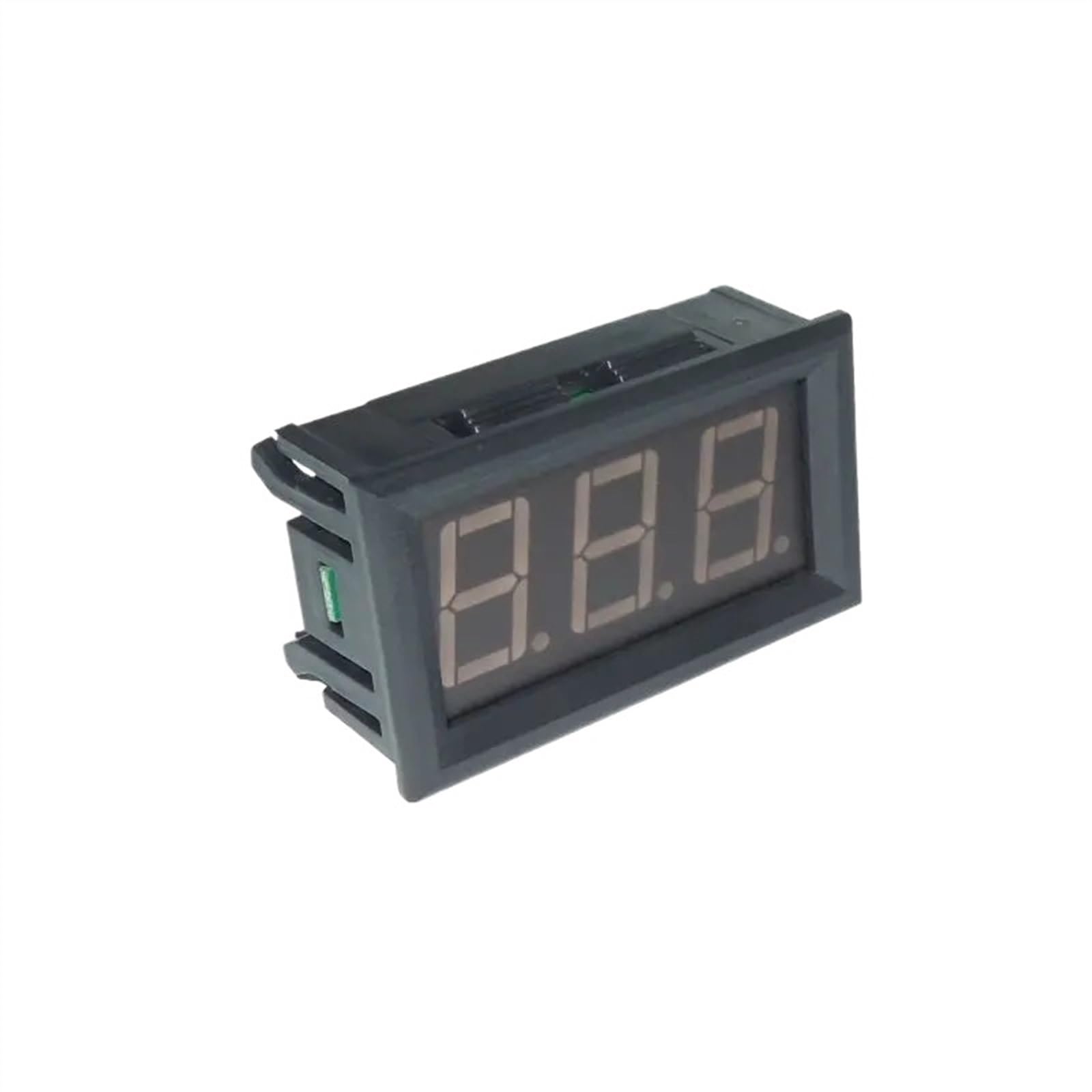 Medidor de corriente amperímetro CC de derivación de 1000A/75mV y amperímetro Digital LED de derivación medidor de Panel de amperios indicador de corriente CC 1000A amperímetro (Color : White cover-G