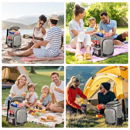 Image of Backpack Cooler - 40 Cans Insulated Cooler Backpack for Men & Women