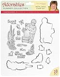 Jayne Nestorenko Stanz- und Stempel-Set – Planting Wishes, Silber, Einheitsgröße