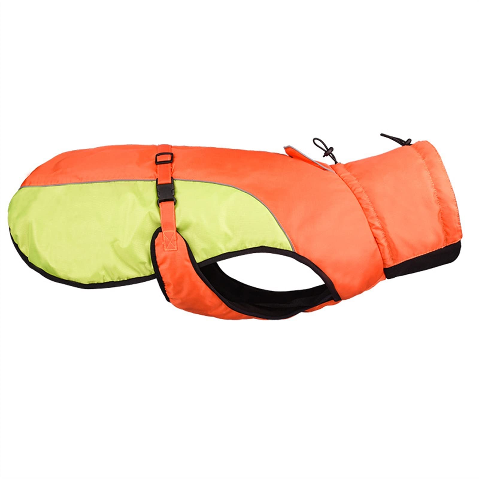 YYNLIN Ropa for perros grandes, chaleco impermeable for perros grandes, chaqueta, abrigo cálido for otoño e invierno for mascotas, ropa for perros, Chihuahua, Labrador, XL-6XL(Color:Orange Green,Size:
