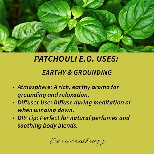 Aceite Esencial de Patchouli Pogostemon cablin 10ml miniatura 3