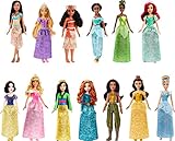 Disney Princess Fashion Doll Gift Set with 13 Dolls In Sparkling Clothing and Accessories, Inspired By Disney Movies [Amazon Exclusive]