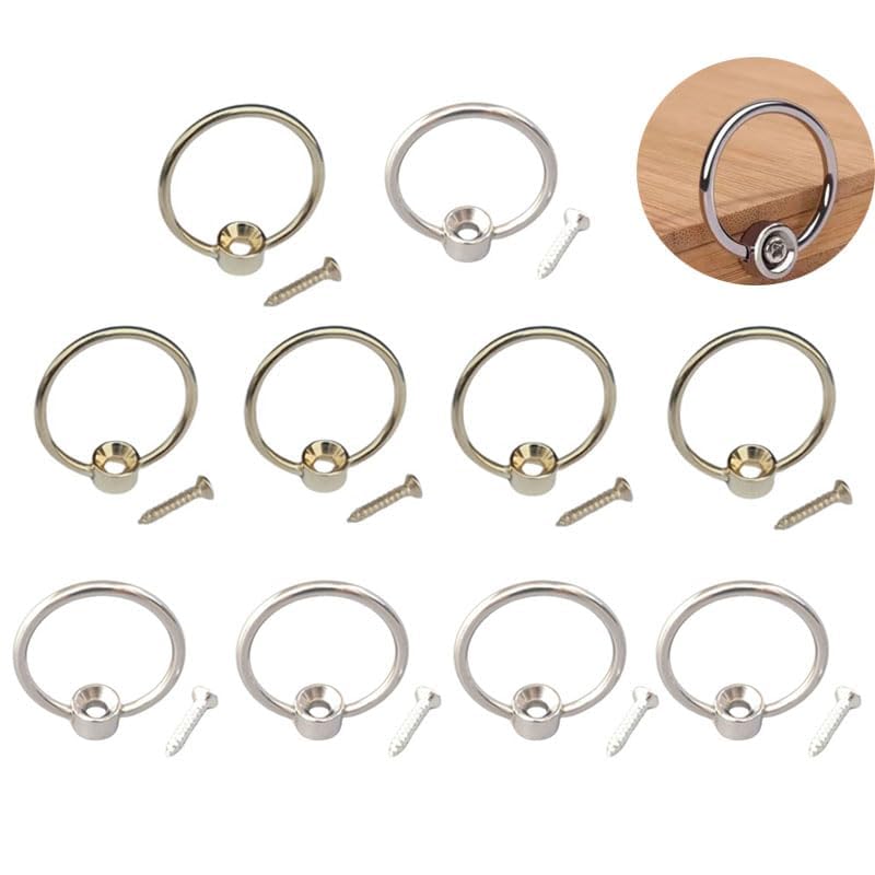 Pack de 10 aros colgantes para tabla de cortar miniatura 2