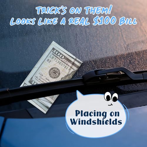 image for OCQOTAT 60pcs- Bad Parking Prank Cards,You Park Like An, Look Like $10