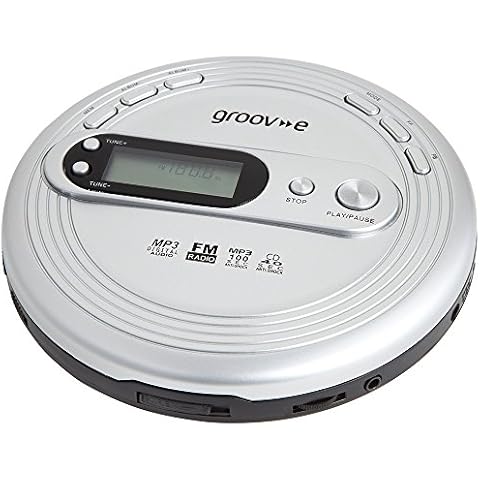 Groov-e Retro Radio CD Player with FM and MP3 Cover