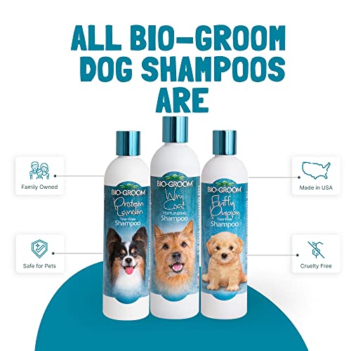 Biogroom Wiry Coat Dog Shampoo  Tearless Dog Bathing Supplies Puppy Wash Cat  Dog Grooming Supplies Crueltyfree Made in Usa Texturizing Shampoo Dog Products  12 Fl Oz 1pack  Cucciolini Doodles Bio groom wiry coat dog shampoo  tearless dog bathing supplies puppy wash cat  dog grooming supplies cruelty free made in usa texturizing shampoo dog products  12 fl oz 1 pack   cucciolini doodles