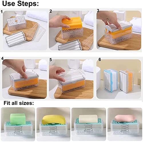 LEMBOSE 2-in-1 Portable Laundry Rolling Soap Box Dispenser, 170 g - Image 5