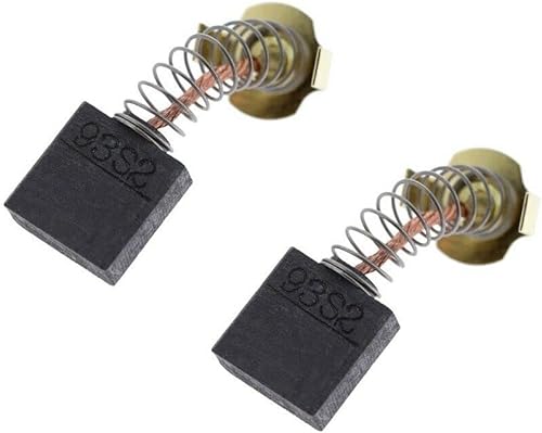 (2 unidades) 816768 Repuesto de cepillo de carbono para Ridgid Craftsman MS12500 MS12501 MS12502 MS1250LZ MS1250LZ1 MS1290LZ MS1290LZ1 MS1290LZA
