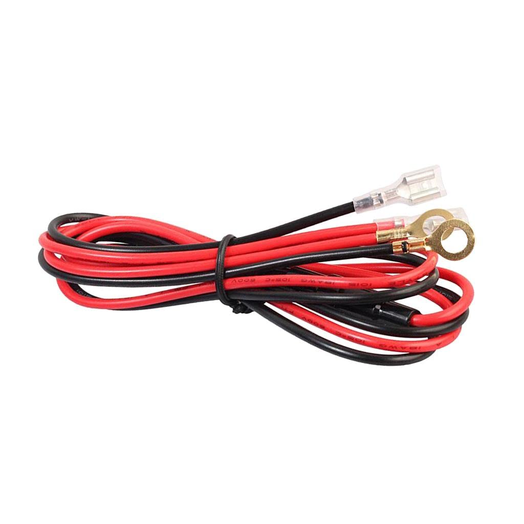 SECRET DESIRE 1 Meter 12V 10A Motorcycle Car Cigarette Lighter Cable Eyelet Ring Terminal-image-45