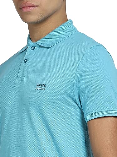 Image of Jack & Jones Men Cotton Slim Fit T-Shirt
