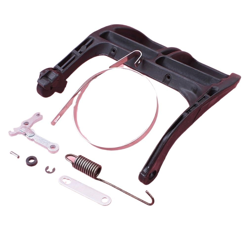 Adecuado for MS180 MS170 018 017 Motosierra Freno de cadena Mango Barra de protección Kit de reparación de correa Repuestos