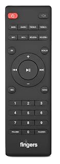 K2 Remotes Compatible for Finger Home Theatre & Sound Bar Remote Controller Works for Octane- 200 Octane-100 Octane-WM65 | Please Match with Your Old Remote