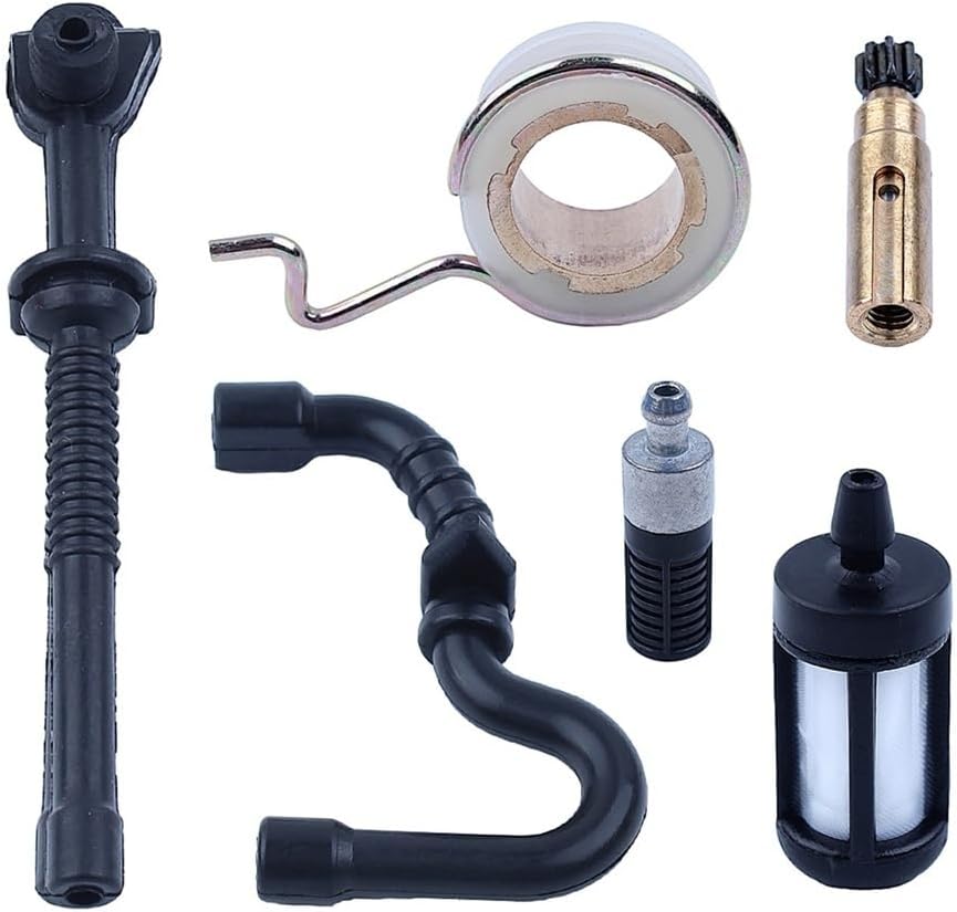 Oil Worm Gear Fuel Line Hose Kit Fit For MS180 MS170 018 017 Chainsaw Parts OEM 11236407102