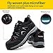 Zapatos de Seguridad Hombre Mujer Ligero Zapatos de Trabajo Punta de Acero Transpirable Calzado de Seguridad Negro 38 Imagen de Zapatos de Seguridad Hombre Mujer Ligero Zapatos de Trabajo Punta de Acero Transpirable Calzado de Seguridad Negro 38