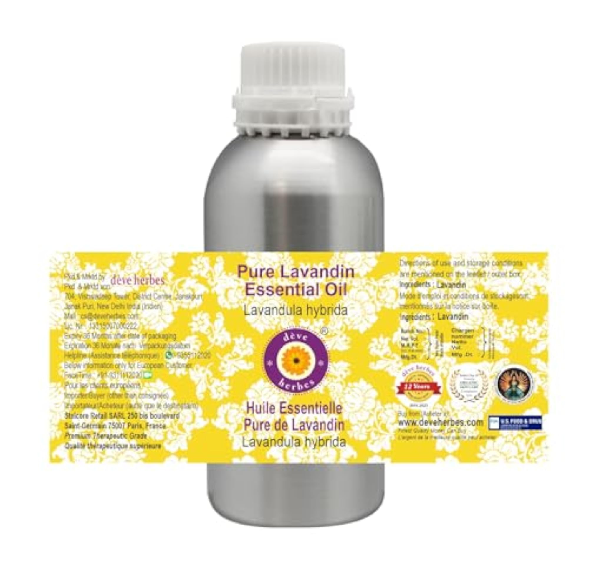 Lavandin Essential Oil, Natural Aromatherapy Oil