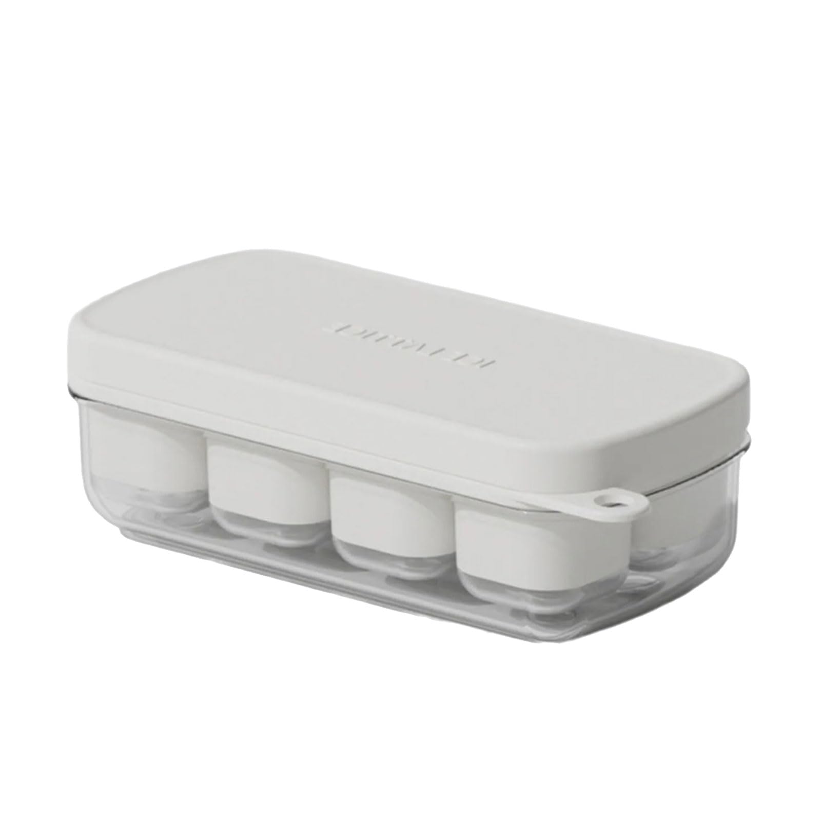 yanwuwa Ice Cubes Tray with Lid for Freezer Cocktails Drink Food Grade Silicone Ice Tray with Lid Cubes