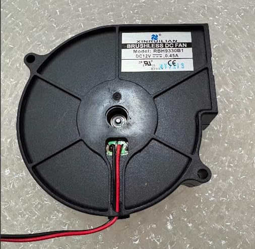 Ventilador de refrigeración de 2 cables 12V para impresoras 3D y electrónica 5