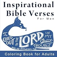 Inspirational Bible Verses for Men: Coloring Book for Adults with Scriptures 1539575632 Book Cover