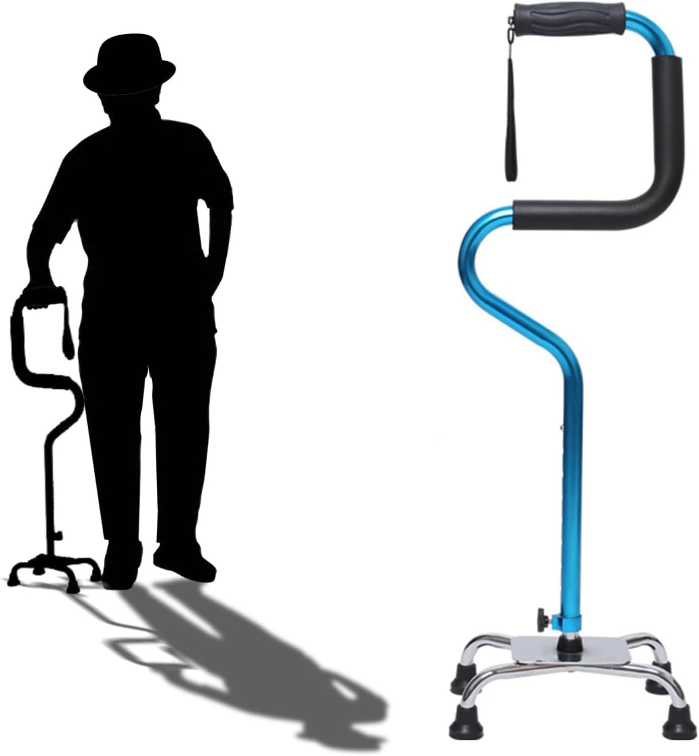 Ayuda para estar de pie para personas mayores, ayuda ajustable para la movilidad, barra de seguridad, ayudas para la movilidad y la vida diaria, asa de apoyo ergonómica de seguridad, sillón, bastón