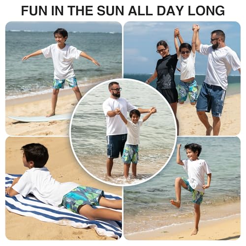 Image of Kanu Surf Boys' Avalon Quick Dry UPF 50+ Beach Swim Trunk