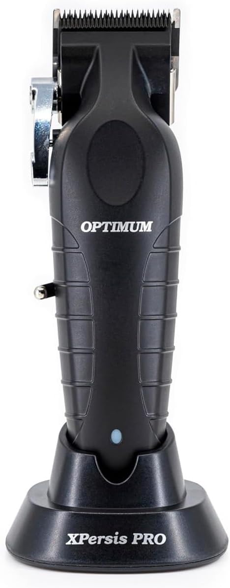Pro Optimum Professional Hair Clippers voor mensen, Barbers Professional Cordless Hair Clippers, 6 uur Run Time New Technology Metallurgy Static Carbon Steel Taper Blade