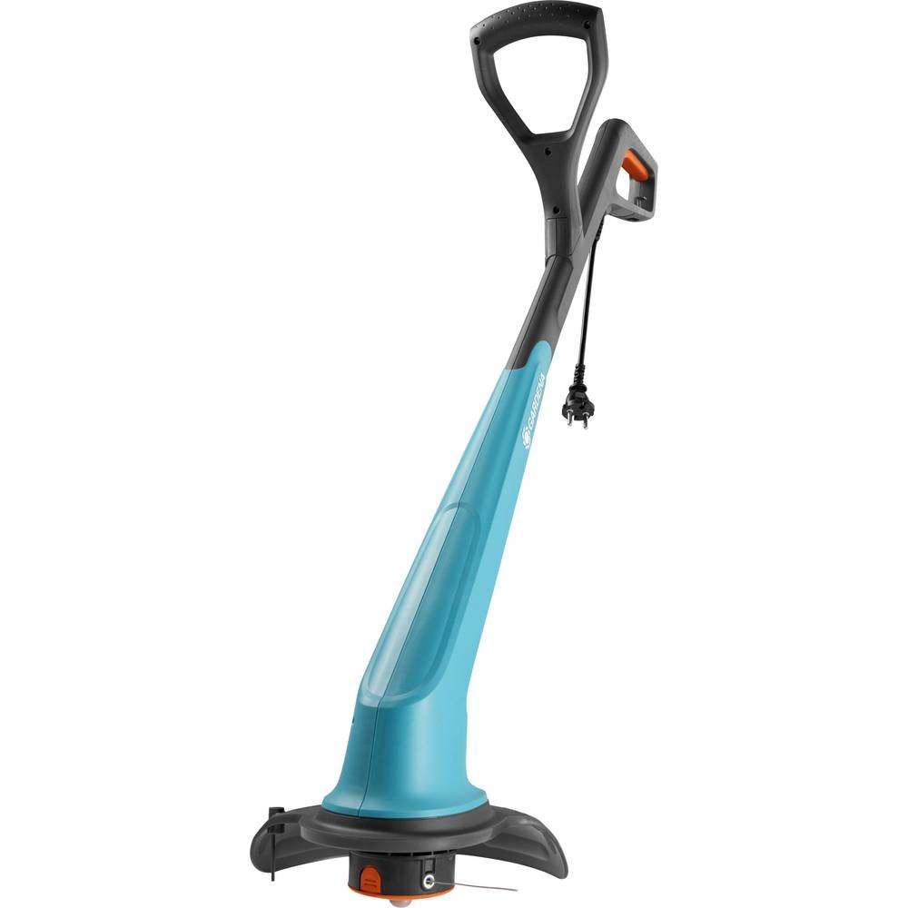 Gardena SmallCut 300 kabelgebundener elektrischer Turbo-Trimmer, 300W, reiner Fadenschneidkopf