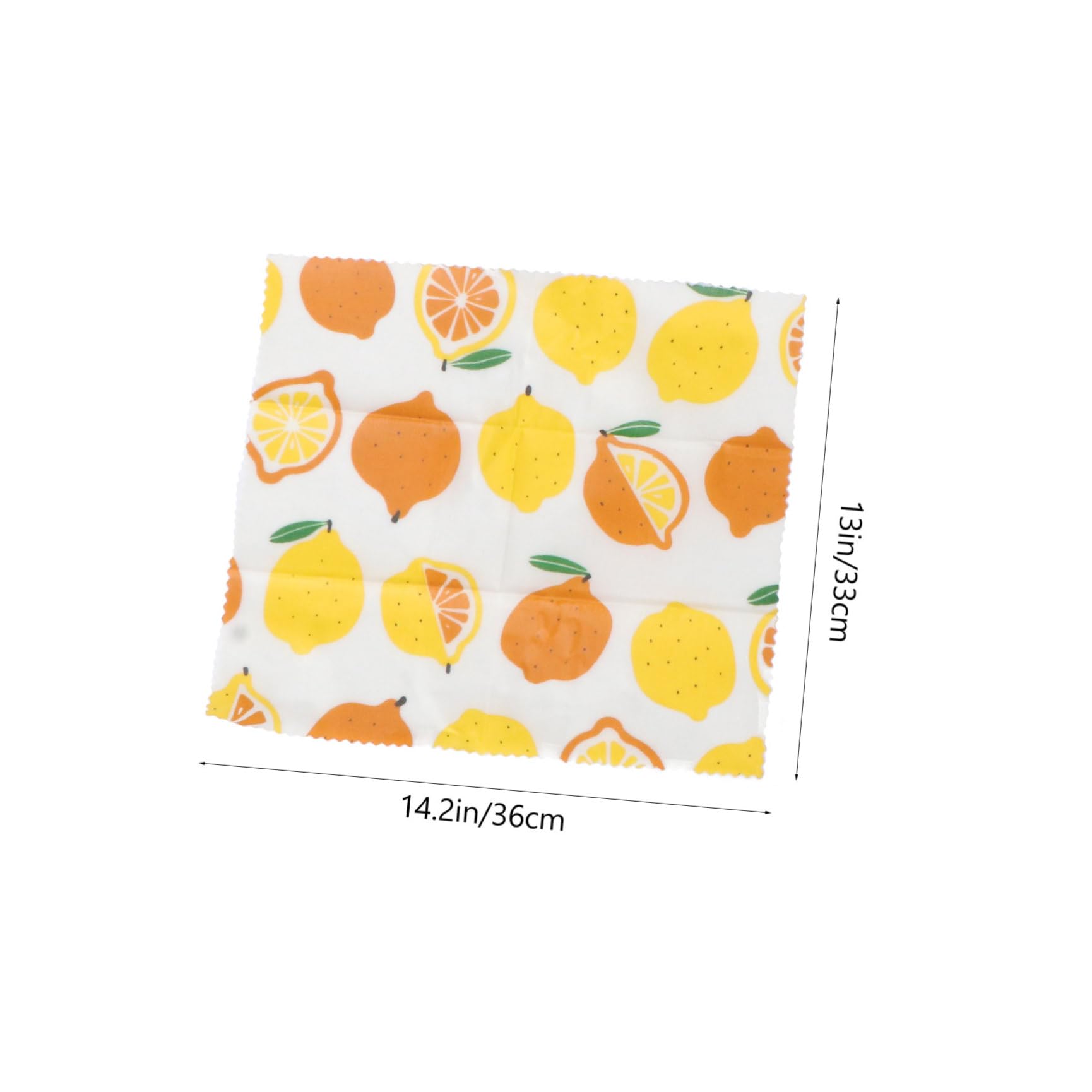 Mipcase 3 Pezzi Tessuti per Alimenti Cera D’Api Riutilizzabili, Involucro per Formaggi e Frutta, Eco-Friendly