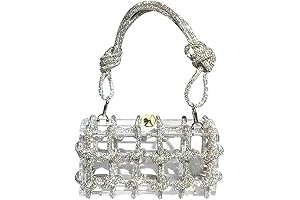 Clear and Captivating: Crystal Purses for Women That Shimmer