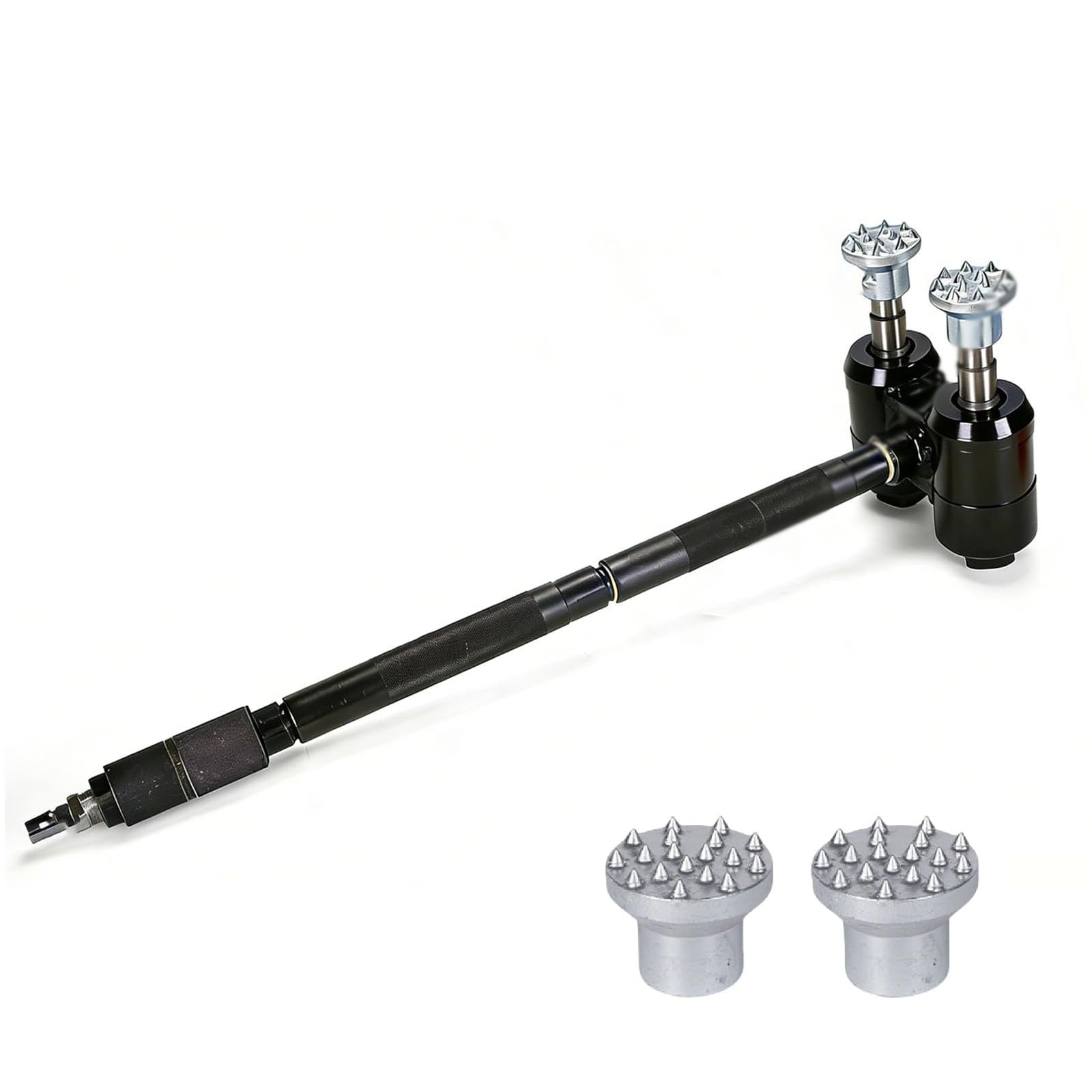 Marteau à boucharder pneumatique avec amortisseur anti-vibration haute fréquence