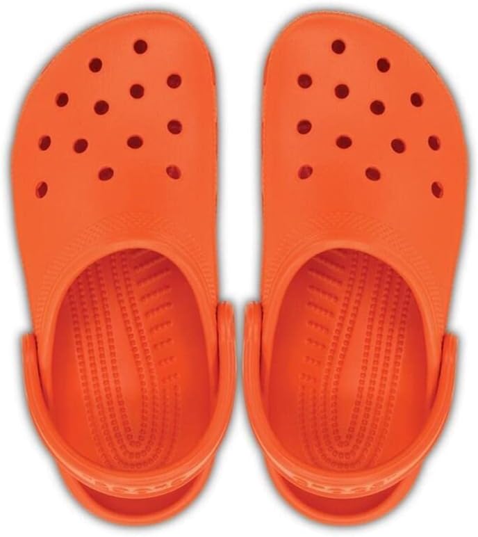 Crocs Unisex's Classic Clogs 3 UK Men/ 4 UK Women Tangerine