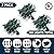 Joiedomi Clear Christmas Lights Outdoor, 300(3x100) Counts 67.5FT Christmas Tree Lights Indoor, Warm White String Lights, Green Wire Xmas Lights Decorations for Holiday Event Wedding Party Decor