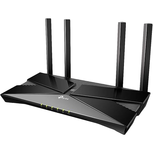 TP-Link AX3000 Smart WiFi 6 Router (Archer AX50) – 802.11ax, Gigabit Router, Dual Band, OFDMA, MU-MIMO, Parental Controls, Built-in HomeCare,Works with Alexa