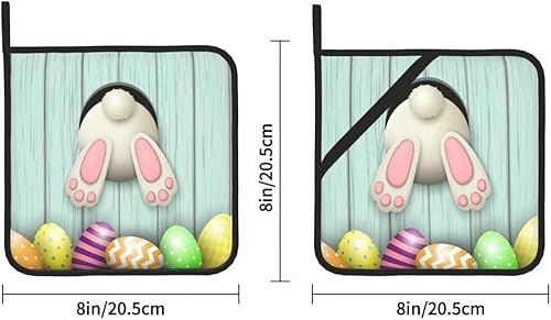 Miniatura 8 de Juego de 2 soportes para ollas de gnomo del día de San Patricio, tréboles verdes de trébol, decoración de cocina, resistentes al calor, forro de