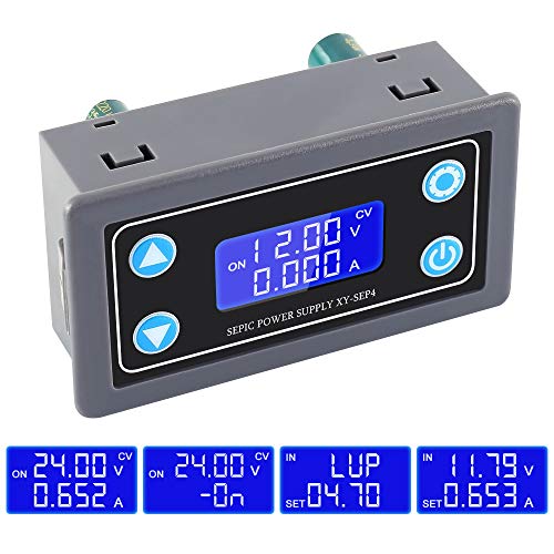 ICStation Buck Converter, Step Up Down Power Controller Supports Over-Discharge Protection Voltage Regulator