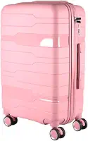 Mala Média 23KG Polipropileno Inquebrável Giratória Tóquio (Rose Tóquio)