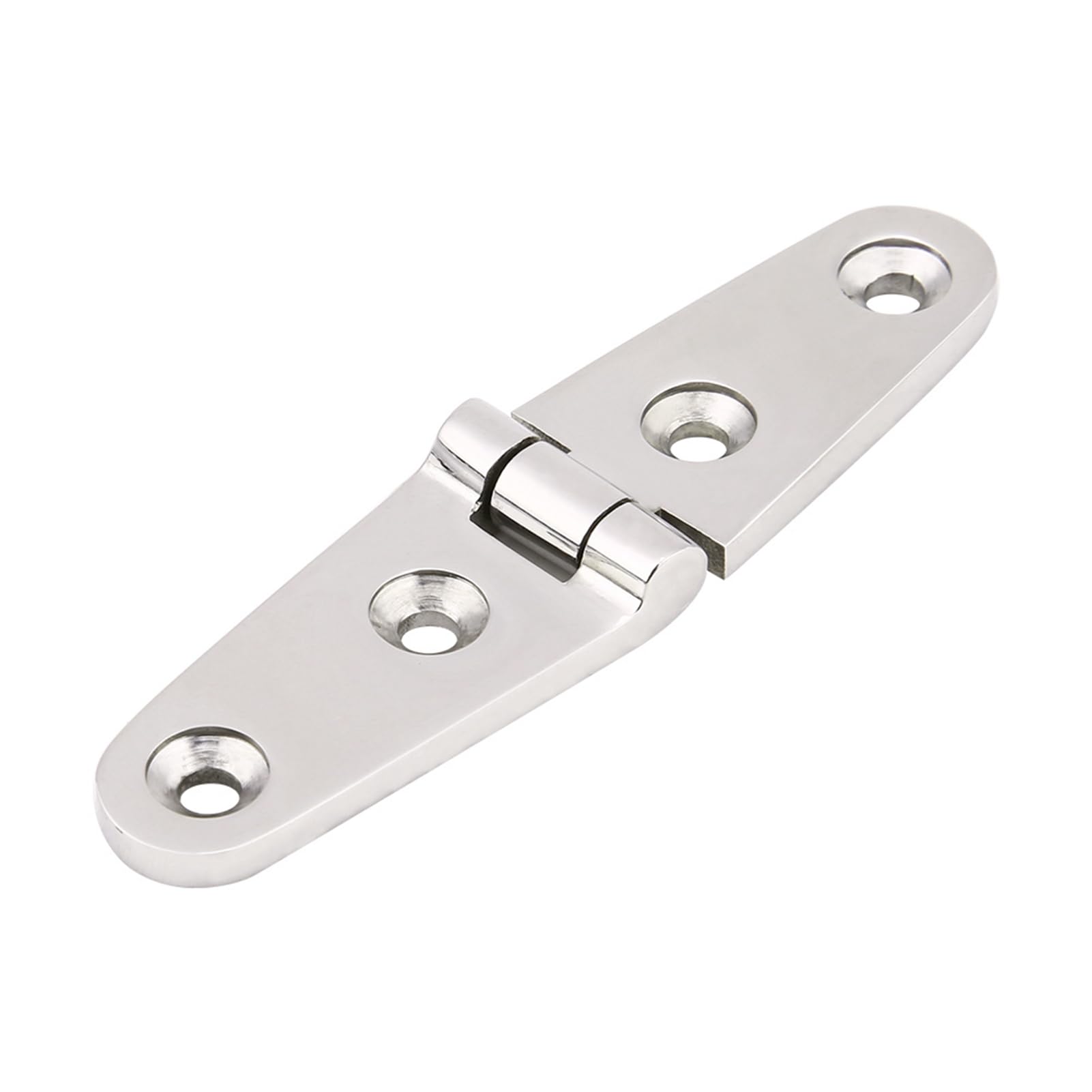 Gegong Boat Entry Hardware Stainless Steel Hinge Flush Mount Door Fitting Marine Grade Hatch Latch Cabinet Fastener (103 * 27)
