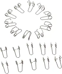 20 peças de trompete de prata para acessórios de reparo de trompete