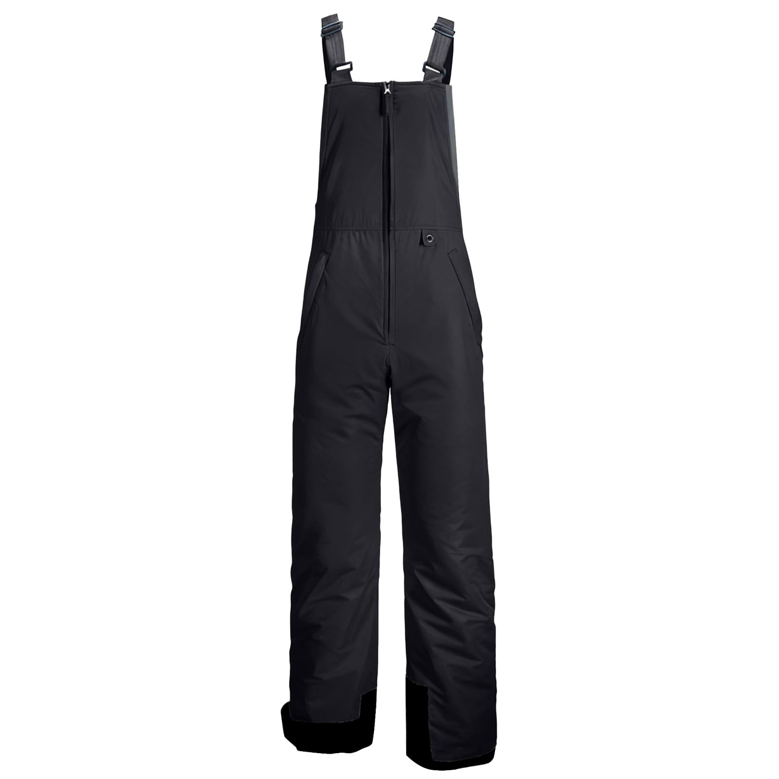 Generisch Schneehose Damen Wasserdicht Hosenträger Skihose Dicke Thermo Atmungsaktiv Wanderhose Wasserdicht Winter Snowboardhose Frauen Einfarbig Softshellhose Warme Gefüttert Thermohose