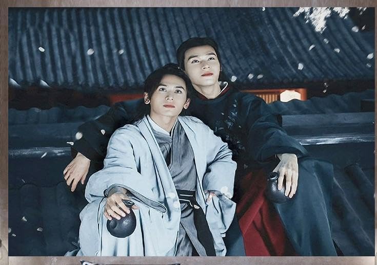 山河令　タペストリー Amazon.co.jp: ＃404 山河令 温客行 周子舒 タペストリー2 龔俊