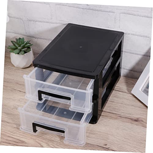 Boîte de rangement en plastique compacte pour libérer votre bureau