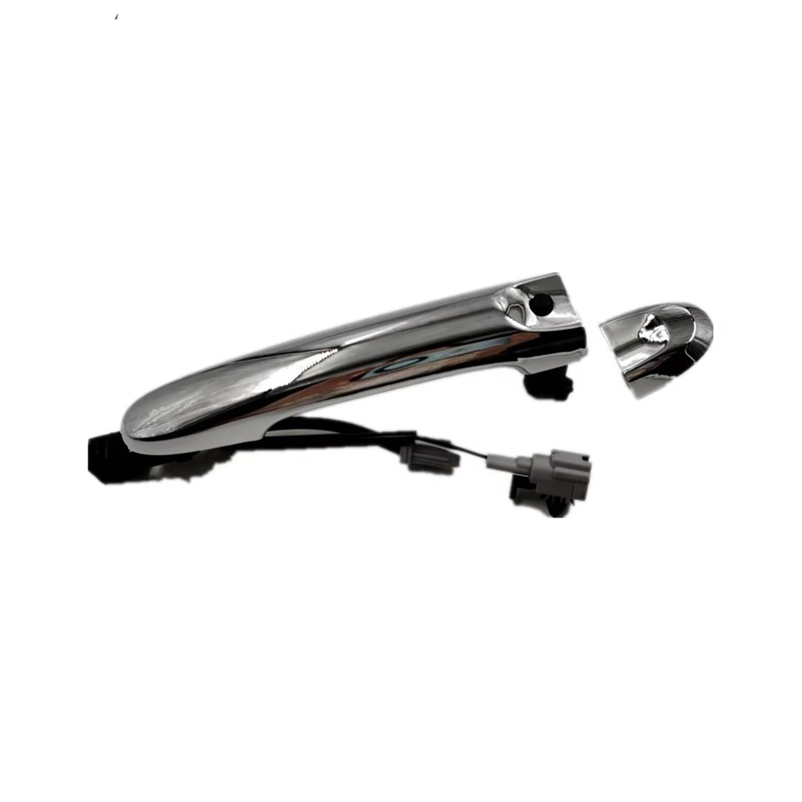 Zjyzyq Chrome Car Sliding Outer Door Handle For Nissan For Tiida For Versa 12-20 For Almera 11-20 For Cube 09-14 For Juke 11 For Micra For March 10-19(,Front Right)
