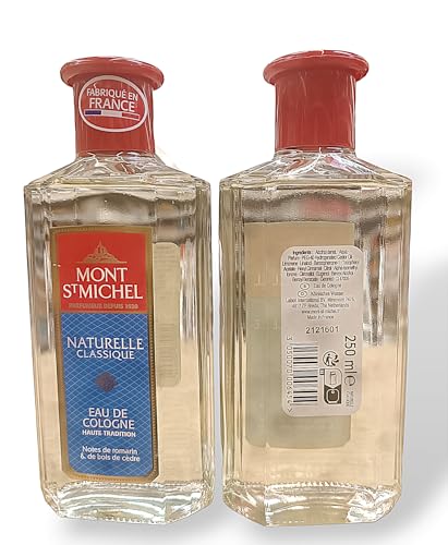 Eau de Cologne française artisanale 250ml flacon naturel