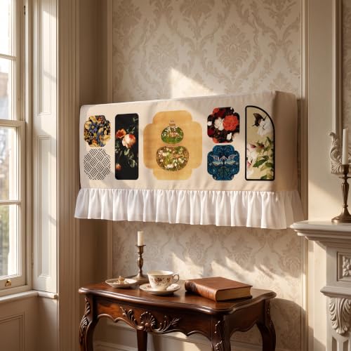 Protector antipolvo para aire acondicionado de pared interior split de 86 cm 8